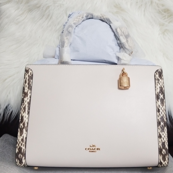 Coach Bags Coach Zoe Carryall Exotic Bag Poshmark